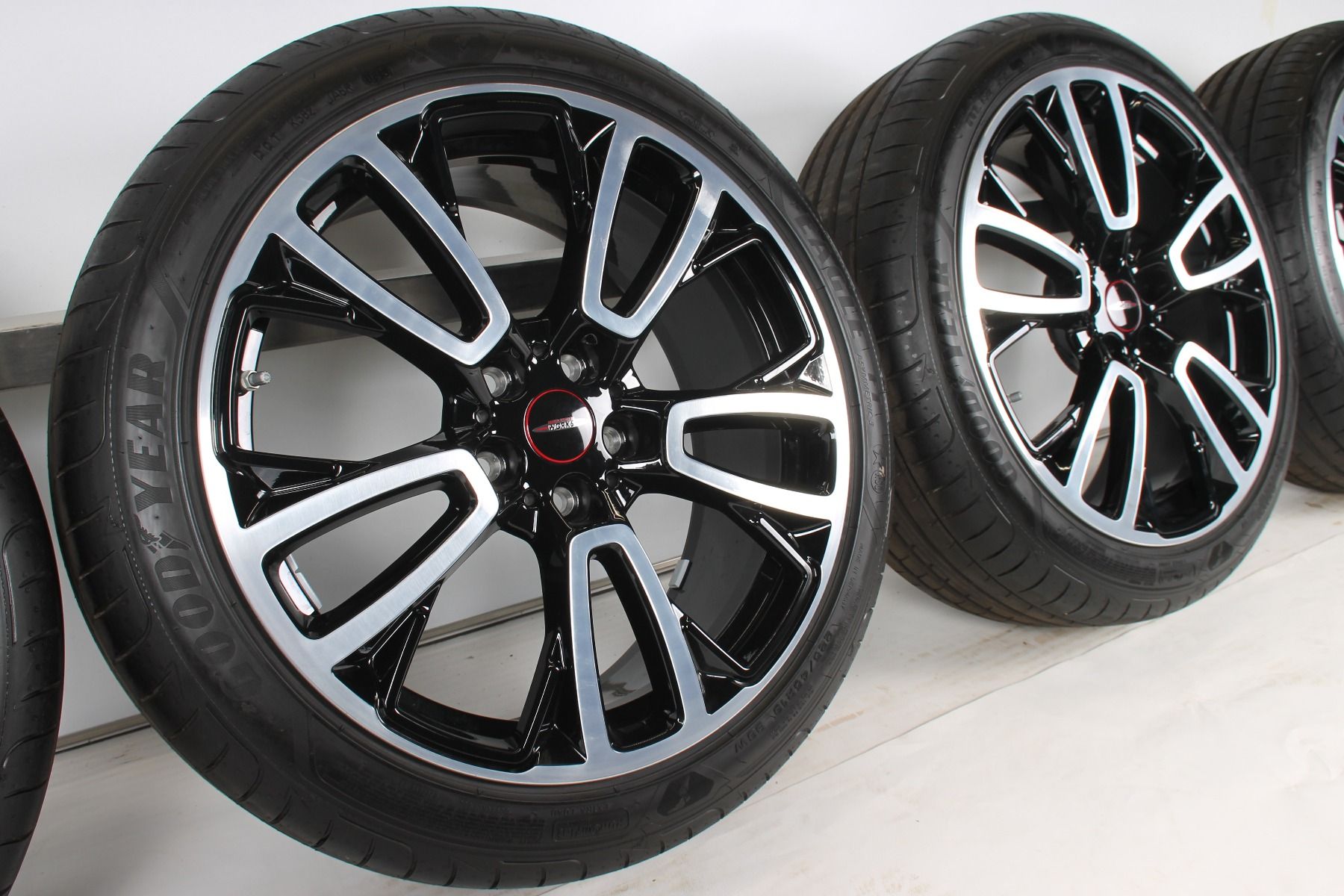 jante neuve look RS Sport Works pour MINI. Black polish  19''.  5x112 ET45 8.5x19"